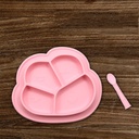 Baby Plate Learn To Eat Training Spoon Tableware