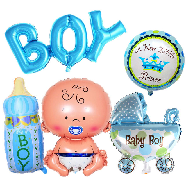 A balloon decoration set perfect for welcoming a newborn and celebrating birthdays, adding a special and cheerful touch to the occasion 