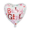 Balloon Baby Heart Girl Pentagon Boy Aluminum Film Balloon Wholesale