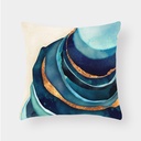 Landscape cushion pillow lumbar cushion cover