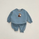 A children's set with a cute bear design, featuring an attractive and stylish look 