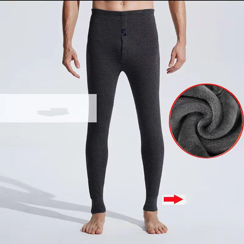 Autumn Middle-aged And Elderly Plus Cashmere Warm Pants