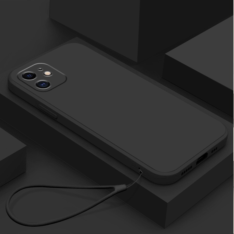 Suitable For 13Promax Solid Color Liquid Silicone Phone Case