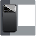 Large Window Frosted Skin Feeling Anti Drop Protective Mirror Phone Case