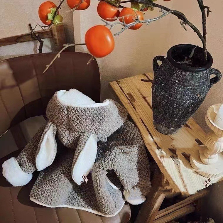 معطف شتوي مبطن مزود بغطاء للرأس