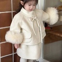 Girls' Woolen Suit Cloak