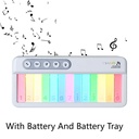 Rainbow Light Touch Screen Children's Electronic Keyboard Toy