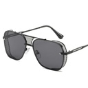 Steampunk Men's Sunglasses Cross-border Metal Hollow Glasses