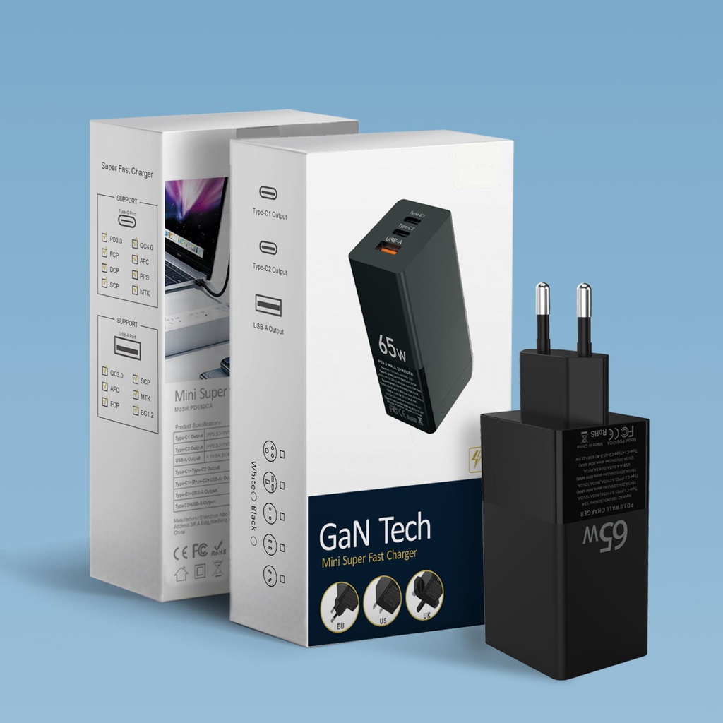 شاحن PD بقوة 65 واط