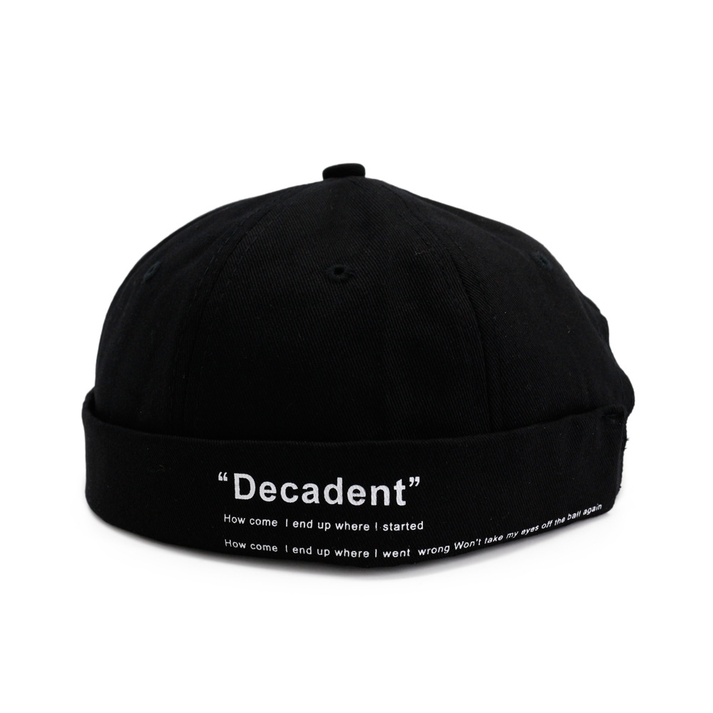 Letter Landlord Hat Japanese Soft Girl Retro
