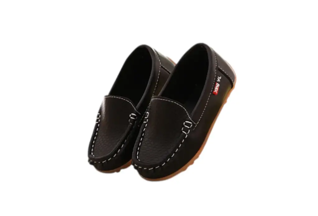 Spring and autumn children's peas shoes for boys and girls princess shoes baby single shoes new kids leather shoes student shoes