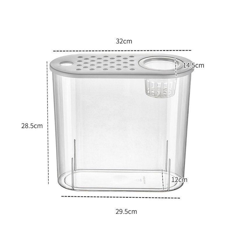 Acrylic Transparent Ecological Incubator Goldfish Tank