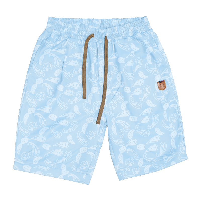 Polyester Casual Shorts Men's Loose