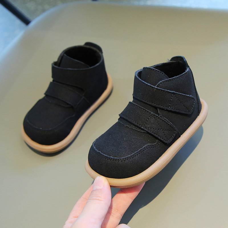 Boys' Retro Velcro Boots