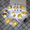 زينة رمضان LED على شكل هلال ونجوم