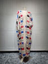 A stylish and unique two-piece abaya set