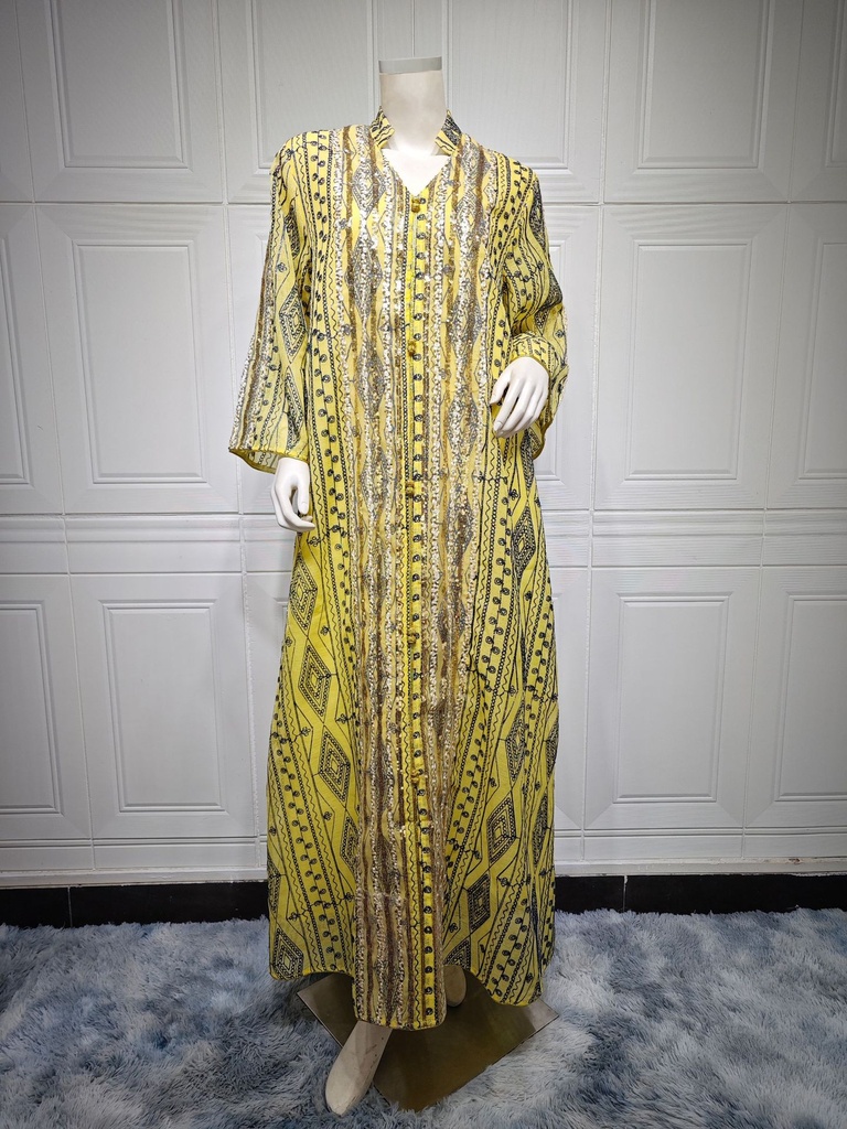 Elegant and Modern Abaya Dress