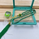 Elegant Decorated Islamic Tasbih Prayer Beads in a Gift Box