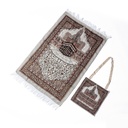 Travel Prayer Mat with an Elegant and Luxurious Design Reflecting the Beauty of Islamic Art