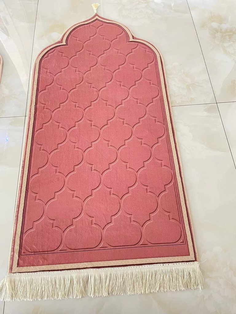 Luxury Thickened Flannel Prayer Mat for Home Use – Comfort and Elegance in Every Prayer