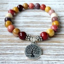 An elegant misbaha made of natural yellow stone