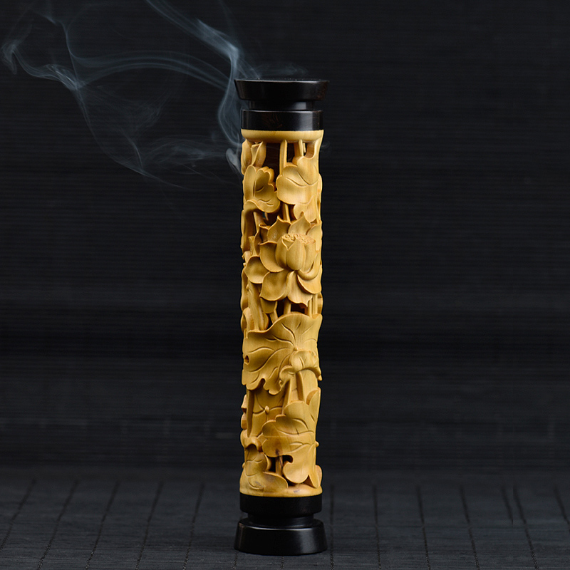 Wooden Incense Burner Reflecting Elegance and Luxury – Aesthetic Touch to Enhance Relaxation and Tranquility