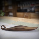 A modern and elegant ceramic incense burner for agarwood and sandalwood
