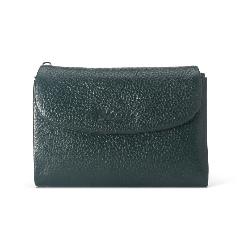 Stylish Coin Purse with Multiple Card Slots, Zipper Closure, and Magnetic Snap 