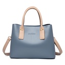 A soft leather shoulder and crossbody bag, elegant and stylish