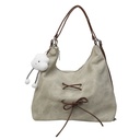 Elegant Women's Denim Bag, Large Capacity, with Shoulder and Crossbody Design, Versatile and Stylish