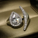 Luxury Women's Diamond Solitaire Ring