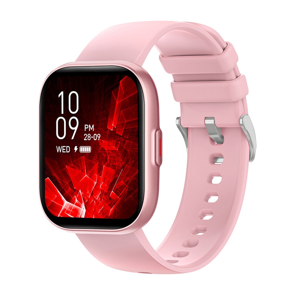 Luxury smartwatch with a heart rate monitor, IP68 water resistance, and call support