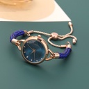 Quartz women's watch with an elegant design and a stylish bracelet