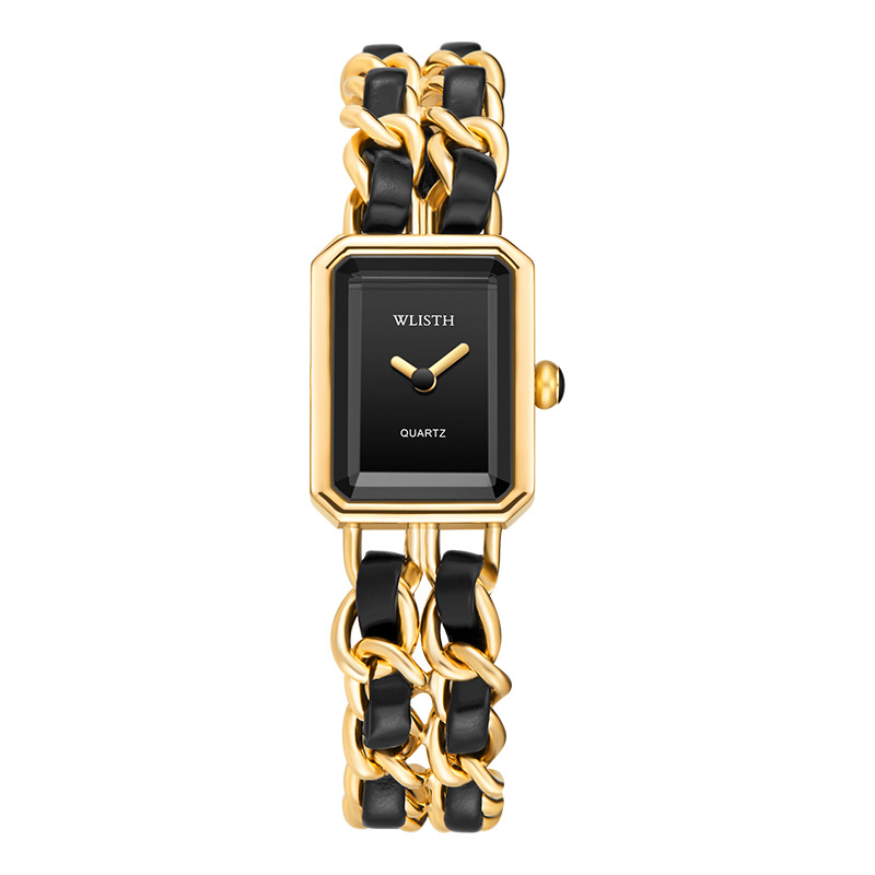 Elegant women's quartz watch with a stylish waterproof bracelet