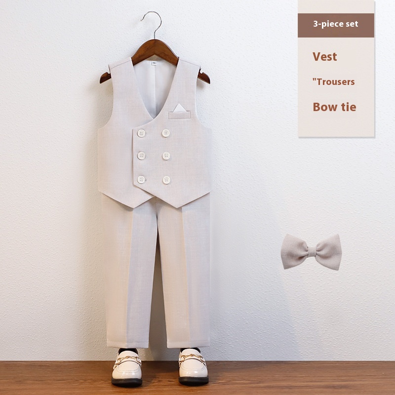 Men's Children's Suit Vest Suit