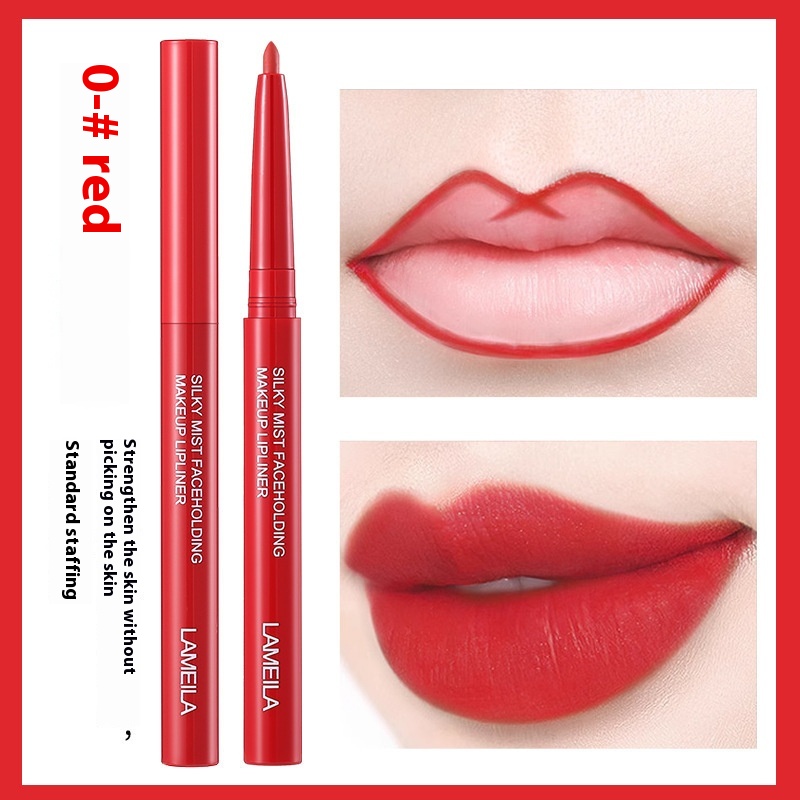 Soft mist silky lip liner with a three-dimensional matte finish