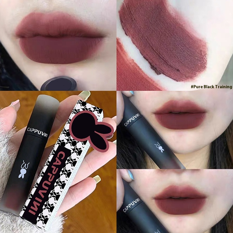 Matte White Velvet Lip Gloss Smooth & Long-Lasting Finish