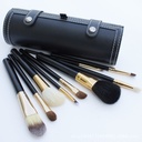 Makeup Brush Set with Storage Barrel