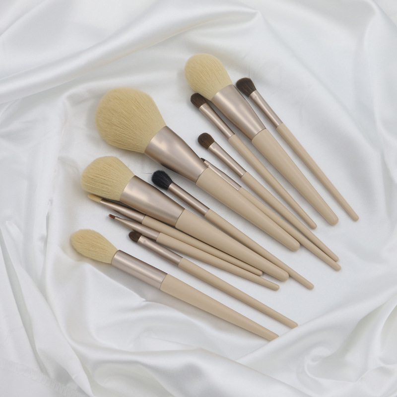 A 12-piece makeup brush set is the perfect choice to meet all your daily makeup application needs