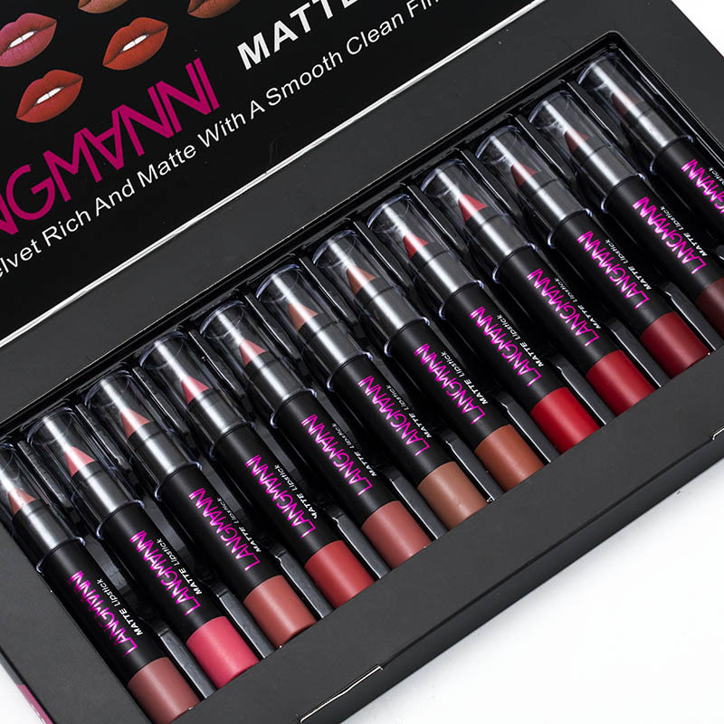 12-Piece Lipstick Set – Stunning Variety & Long-Lasting Wear