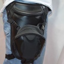 Elegant motorcycle leg bag, weather-resistant and perfect for outdoor rides