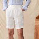 Linen Breathable Shorts Lightweight Italian All-match Casual Pants In Naples