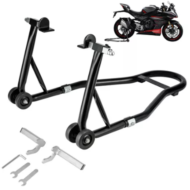 Motorcycle Rear Wheel Support Stand – Durable Frame for Enhanced Stability and Easy Maintenance