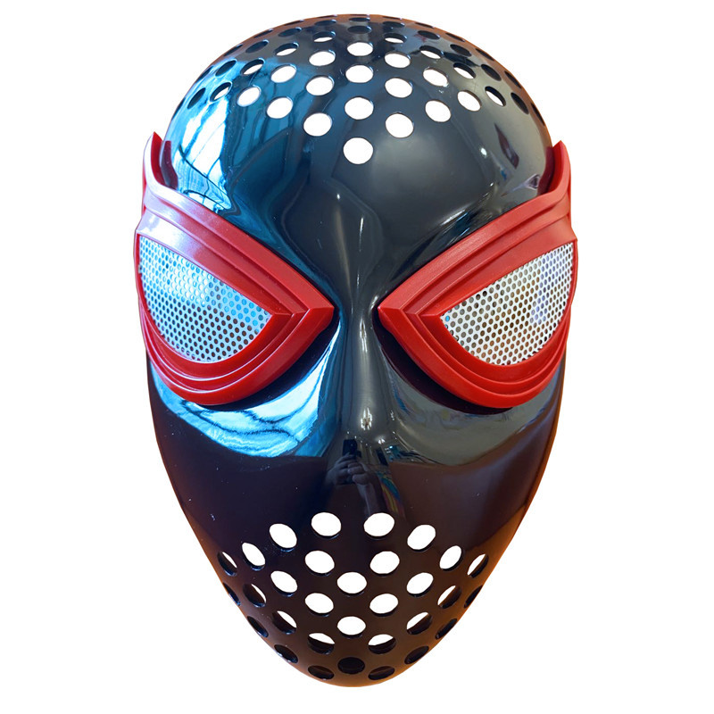 A modern-designed LED mask for Spider-Man