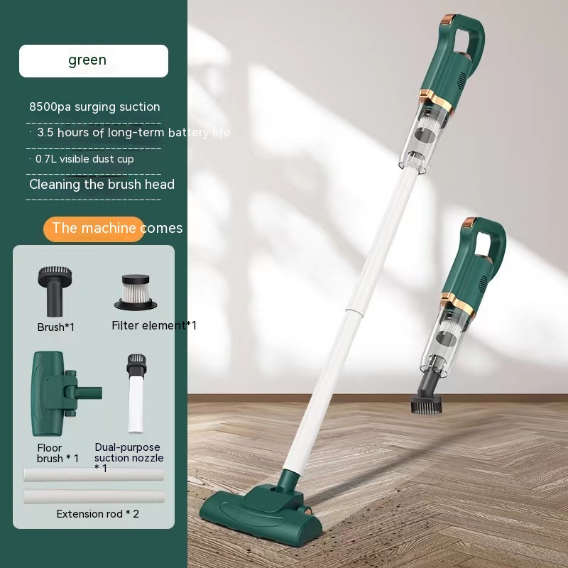 Wireless Portable Vacuum Cleaner – Versatile for Office, Car, and Various Surfaces