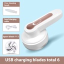 Flexible and practical household tool for quick and easy removal of lint and fur balls from clothes