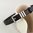 High-Quality Women's Belt Made from Cowhide with a Stylish and Elegant Design