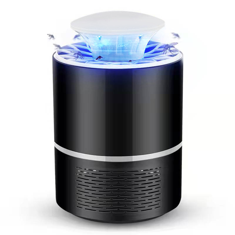 مصيدة بعوض منزلية بتقنية الفوتوكاتاليست – مصباح كهربائي LED لطرد البعوض يعمل بمنفذ USB، بتصميم أنيق وعملي