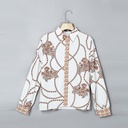 Elegant and practical chiffon shirt with a modern design, suitable for both casual and formal looks