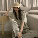Striped Loose-Fit Women's Blouse – Modern and Practical Design